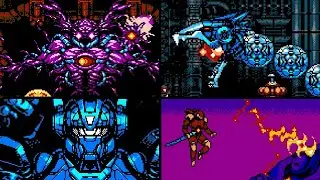 Cyber Shadow - All epic boss fights of this awesome Ninja Gaiden tribute