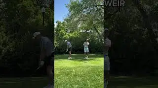 Mike weir (masters winner) reaction to the rocket ball 🚀⛳️ #golf