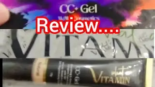 Review || What a Vitamin CC+Gel with SPF || natural shade || all in one solution for Summer