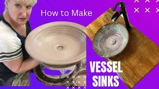 How to Make a Pottery Vessel Sink on the Wheel | Asheville / Weaverville NC / Salvaterra Pottery