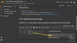 Python Text Cell VS Code Comment | Python Programming Course for Kids