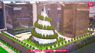 Amazon adds helix tower to its 2 5 billion dollar HQ