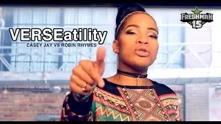 Casey Jay vs Robin Rhymes - Rap Grid Freshman 2017 | VERSEatility