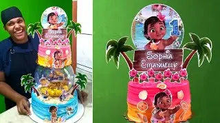 Bolo Aquário Moana