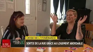 Crise de l’itinérance : sortie de la rue grâce au logement abordable