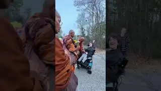 2,300 mile walk for peace!! such a beautiful thing to witness #walkforpeace#walkforpeace#monks