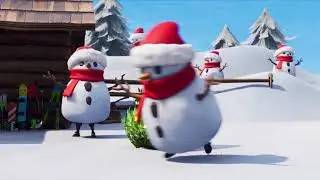 Fortnite &bull; Sneaky Snowman Trailer &bull; FR &bull; PS4 Xbox One Switch PC Mac iOS Android