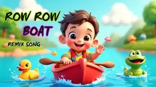 Row, Row, Row Your Boat &ndash; Toddler Remix | Kid's Song | Kidsjourney