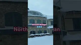Northern Michigan🥶 #short #shorts #northernmichigan #shortsfeed #shortsviral #shortvideo #michigan