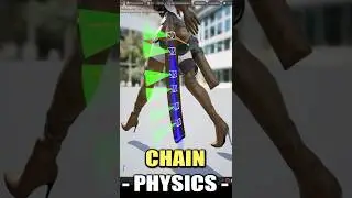 UE5: Цепная физика (узел AnimDynamics)