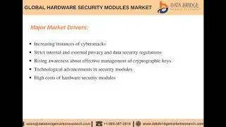 Global Hardware Security Modules Market &ndash; Industry Trends and Forecast to 2024
