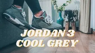 JORDAN 3 COOL GREY ON FEET REVIEW!