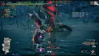 Monster Hunter Rise Sunbreak - Gameplay 180 - Anomaly Investigation: Zinogre-Malzeno-Chamaleos Lv100
