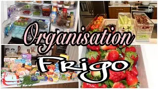 ORGANISATION NETTOYAGE DE MON FRIGO | MEAL PREP | ASTUCES RANGEMENT | REFRIGERATOR ORGANIZATION