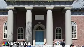 Trump administration seeks to end all federal contracts with Harvard