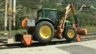 Wyssen Strassenunterhalt - Eisenbahnb&ouml;schungspflege