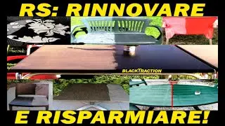 E' CONVENIENTE RINNOVARE LA PLASTICA DA GIARDINO SOLO CON BLACKTRACTION