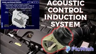 Acoustic Control Induction System Or Intake Mainfold Tunning Valve system 2zr-FAE 3zr-FAE