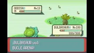 POKEMON EMERALD | BULBASAUR | BUCLE ARENA | SAND TOMB
