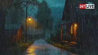 Barulho de Chuva para Dormir ⛈ Som de Chuva Relaxar e Trovão à Noite para Relaxar #67 Sleep Sounds