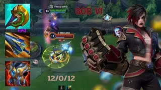Wild Rift: VI Jungle Gameplay (Best item builds and runes)