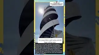 gedung unik bikin para penghuni tidak bisa saling sapa#news #kabarterkini