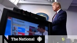 Trump&rsquo;s relationship with media at new low after networks cut him off