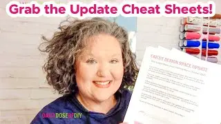 Cricut Design Space Update New Combine Menu and More!  October 2022