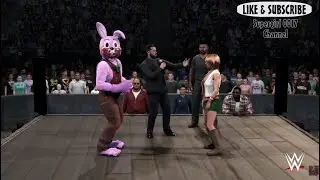 W2 K25 Robbie Rabbit vs Cheryl Mason (Silent Hill Mixed/Intergender wrestling Undeground match)