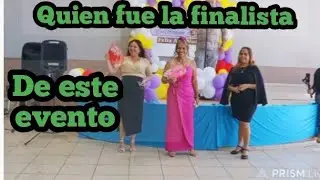 Quien fue la finalista de este evento