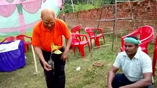 Organizing plantation program for the green future of my village.