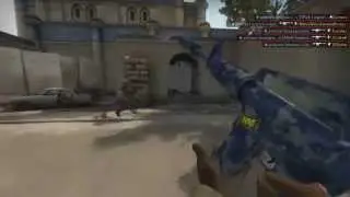 Fast ace with m4a1-s. Dust 2. Cs go.