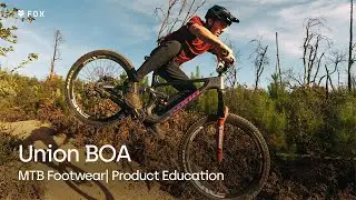 Обувь Fox Union BOA&reg; оснащена вставкой D3O&reg; для поглощения вибраций и снижения усталости.