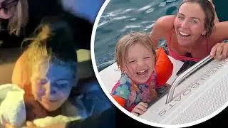 Lydia Bright rushes daughter, four, to hospital as she screams in pain after &lsquo;harrowing&rsquo; accident