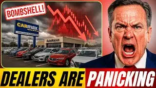 CarMax, AutoNation & Dealers in CRISIS - $70,000 Trucks Now Selling for Pennies!