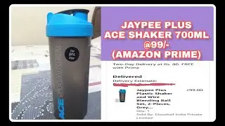 JAYPEE Plus Ace Shaker Unboxing and Review |