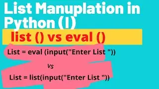 List in Python | Python List Manipulation Class 11 | List in Python Class 11 | Computer Science