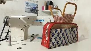 Jute Bag - Hand Bag Purse - Bamboo Handle - #DIY - Bag making at home - #jutebags - how to make bags