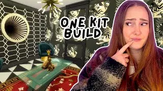 Building a House Using ONLY Decor to the Max Kit | The Sims 4