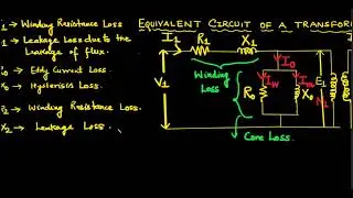 Equivalent circuit of transformer