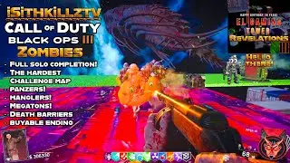 I have BEATEN El Gaming Revelations Tower! Full solo clear, no death barriers - Bo3 custom zombies
