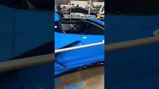 Z06 On Forgiatos At The Detroit Auto Show 🔥 #corvette #sportcars #z06