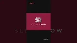 SelectRow Logo Animation | Animated Logo for Email Signature | moatef.com