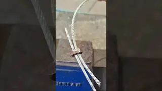 DIY METAL WIRE JOINTS #howto #shorts #tutorial #tipsandtricks