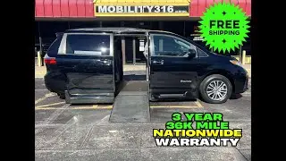 Toyota Sienna Wheelchair Van-3 Year Warranty-FREE Shipping-Loaded-57k in the Low 50s-  #3076