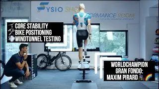 BIKEFIT bij Rehab lab - Fit2Fly met wereldkampioen Gran Fondo: MAXIM PIRARD