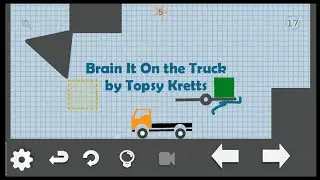 Brain It On the Truck level 17 water 5 stars