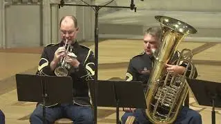 Carson Cooman &mdash; Radiant Revolutions (2024) for organ, brass quintet, and timpani