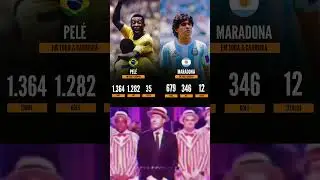 Esse era o rival do REI ? 💀 #futebol #fut #viral #pel&eacute; #maradona #comparison #argentina #brasil