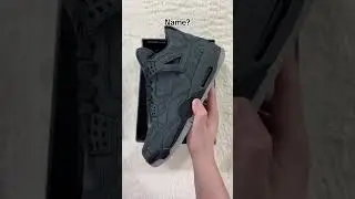 Jordan 4 Retro Kaws Black